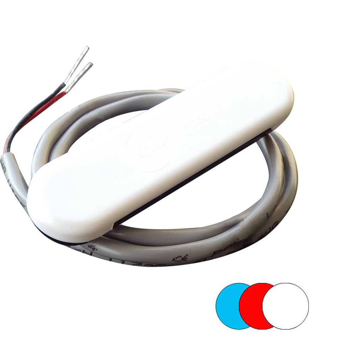 Shadow-Caster SCM-DL-WBR Color-Changing White, Blue Red Dimmable - White Powder Coat Down Light